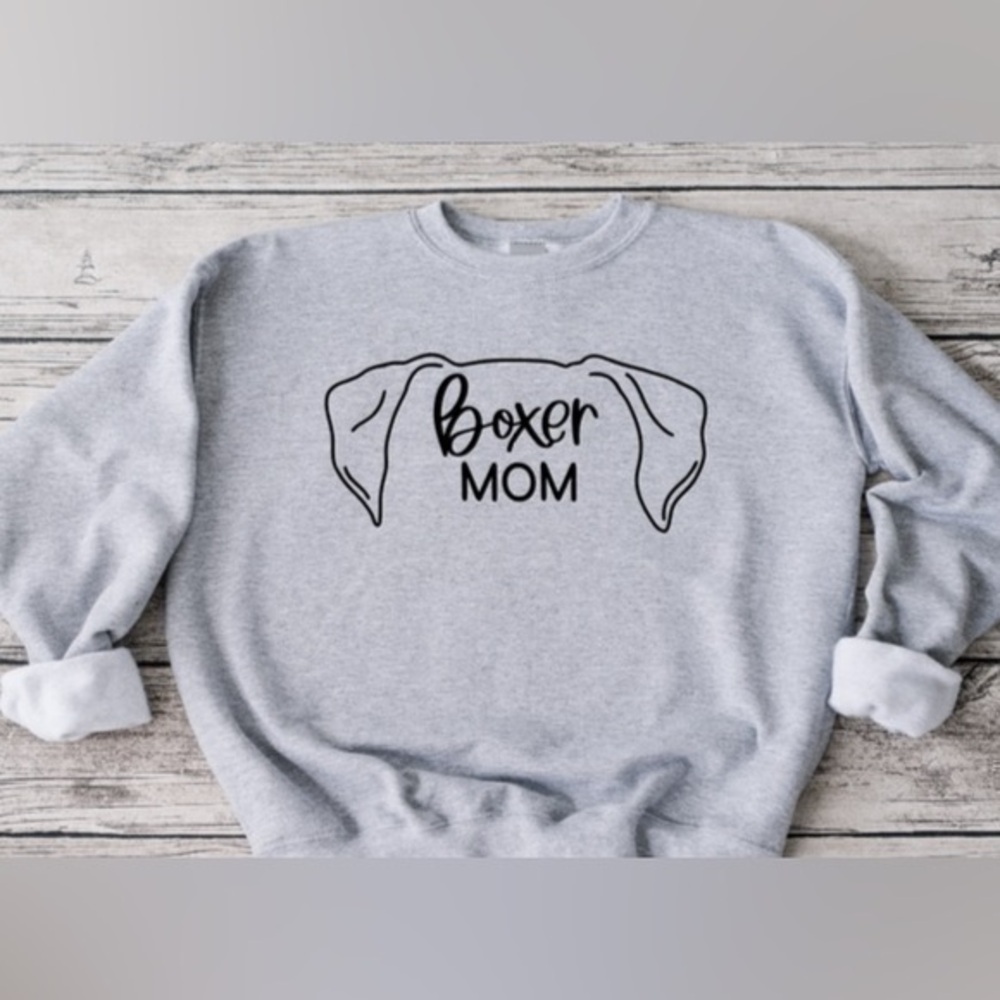 Boxer Mom Crewneck